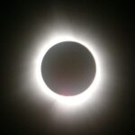 Corona ring during total eclipse