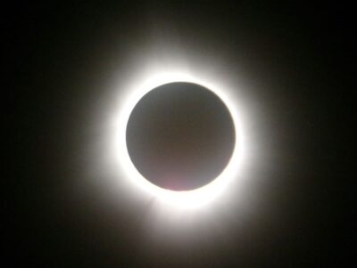 Corona ring during total eclipse